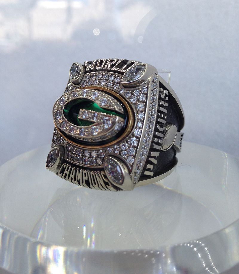 The Green Bay Packers 2010-2011 Championship Ring.